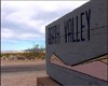 A la frontire du Nevada, le parc national de la Valle de la mort se profile.