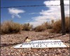 La ghost town de Rhyolite est situe au Nevada dans l'Amargosa Desert, entre la Valle de la Mort et Beatty NV.