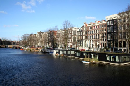 Les canaux d'Amsterdam