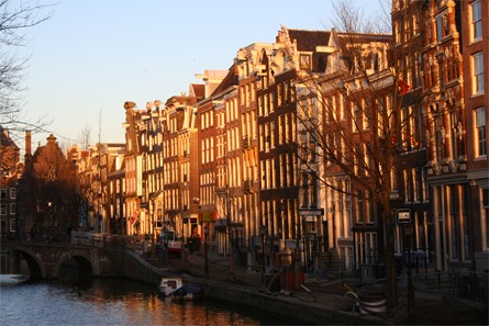 Canal à Amsterdam