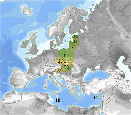 Fiches Infos Union Européenne Les 10 Nouveaux Pays Membres