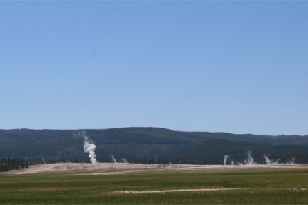 Geysers à Yellowstone