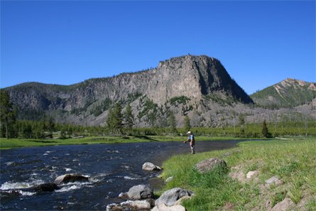 Pêche à Yellowstone