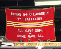 A la caserne du Bataillon 9 des pompiers de New York
