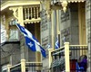 Province du Qubec. Petite rgion francophone immerge d'anglophones.