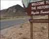 Rhyolite, une ghost town (ville fantme) au Nevada.