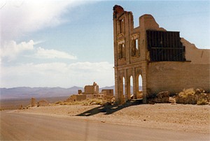 Vidéo Rhyolite, ghost town du Nevada